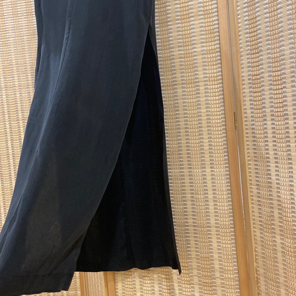 HM Fashion Iridescent satin fabric Slit Skirt Side high waist 6 Star Curpo - Picture 5 of 15